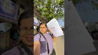 What a test 😭⁉️semester exam minivlog📚‼️ #college #exam #minivlog #viral #shorts #stress #diml