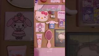 $100 fidget board asmr 🩷#sanrio #fidget#asmr#diy#craft#hellokitty#fyp#kuromi#cinnamoroll#kawaii