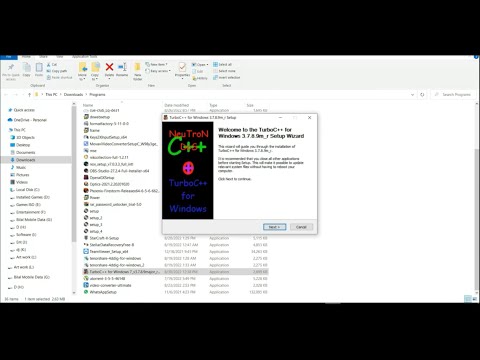 How to Download & Install Turbo C/C++ in Windows 7 - 8 - 10 - 11 in Urdu/Hindi
