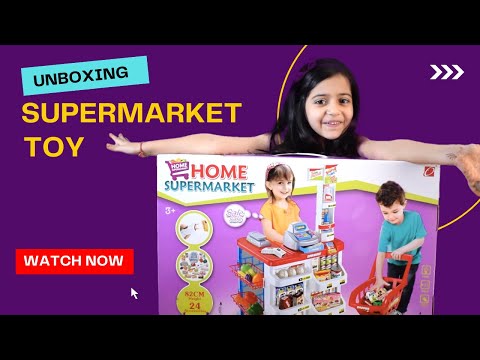 Supermarket Toy Unboxing | Kids Activity | Mishtis Planet