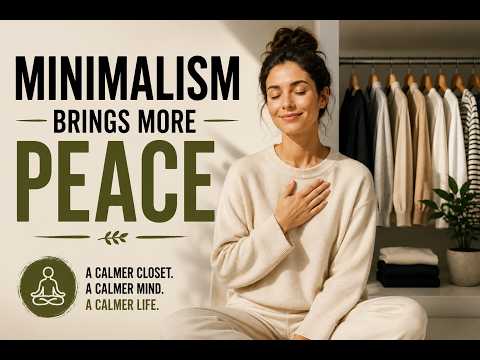 Why Minimalism Brings More Peace