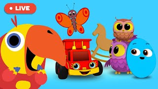 Learn Vocabulary & Colors | Live for Toddlers | Educational Content