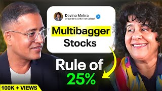 99% Investors Miss Multibaggers Because They Don’t Know When to Sell – Ft Devina Mehra & Rahul Jain