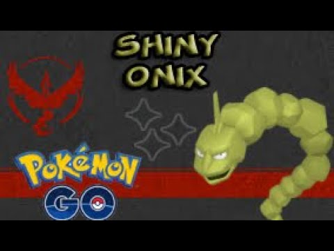 Pokémon Go - Shiny Onix Wild Encounter (Pokédex # 95)
