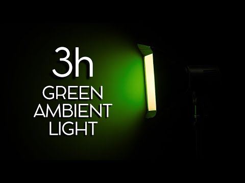 3-Hour GREEN Ambient Light – Pink Fill Light for Photography, Video & Focus