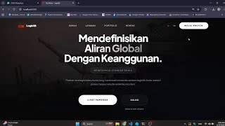 Portfolio Logistik Responsive Framework #laravel #backend #frontend #tutorial #fypシ゚viral #fypシ゚