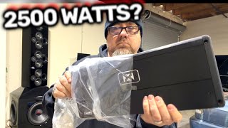 This amp is rated 2500 watts but can it make it's power? NVX 2500.1 Monoblock unboxed & tested
