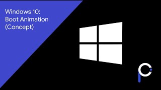 Windows 10 Concept (Part 1): Boot Animation (Final design)