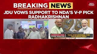 JDU Backs NDA's Vice President Pick CP Radhakrishnan; Nitish Kumar Extends Support