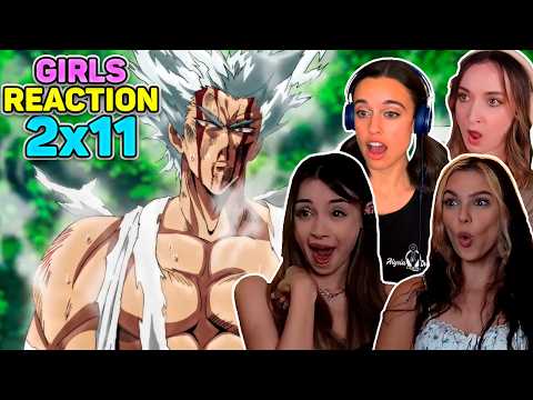 Girls React to One Punch Man S2 EP11