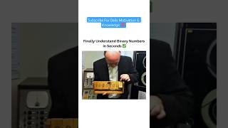 Finally Understand Binary Numbers In Seconds 🤯💯✅