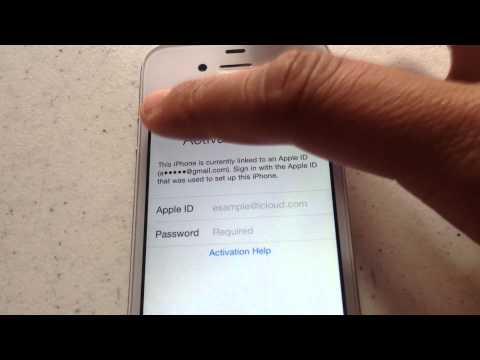 iPhone 4S AT&T iCloud Lock