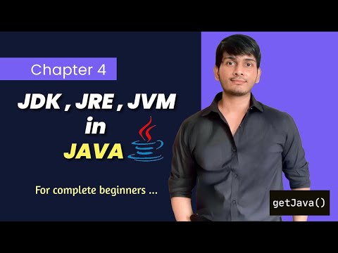 #4 Difference between JDK, JRE & JVM (English) | For complete beginners