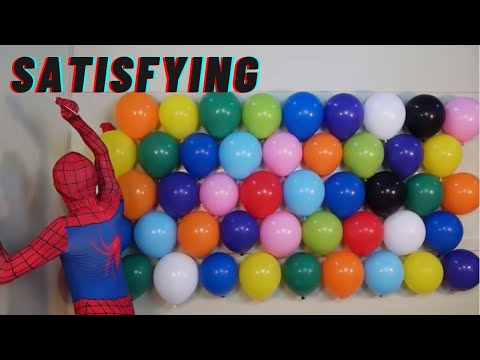 Spider Man Vs 1000 Balloon - Zed Experiment #shorts