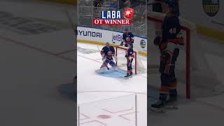 LABA CALLED GAME. What a beauty 🤩 #nyr #goal #hockey #nhl #overtime #overtimegoal