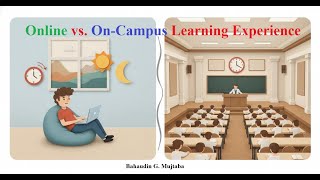 Online vs. On-Campus Learning Experience and Assessment