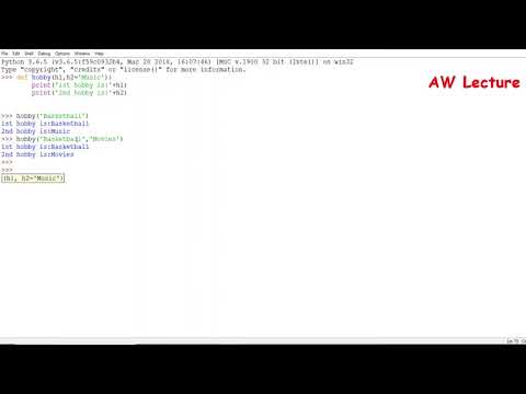More about functions, default and optional parameters