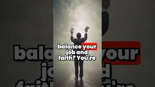 How to Balance Work and Faith! #shorts