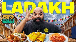 Ladakh Khau Galli  | Trying Street Food in Leh Market | #Bha2Pa