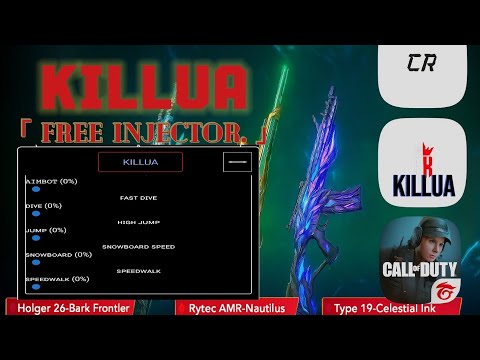 KILLUA free injector [V1.6.51] no 10 years bann #codm #killua #chorok #injector