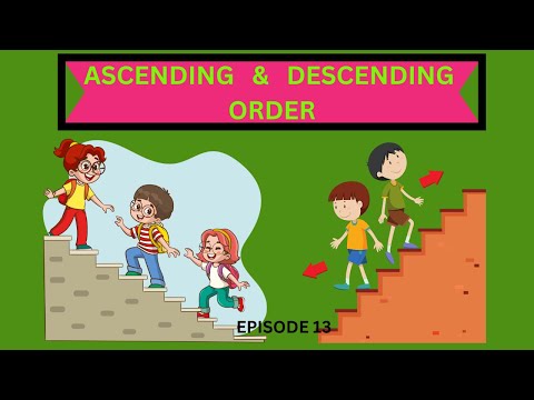 MATH - ASCENDING AND DESCENDING ORDER  #education #maths #mathematics #elementarymath