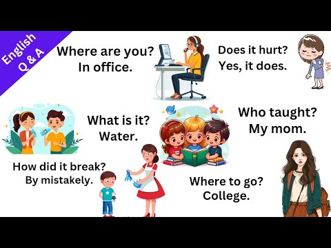 Daily Use English Question Answers | Fun Learning Question Answers