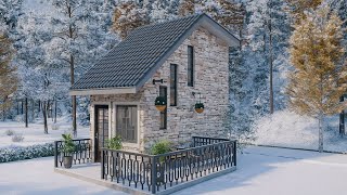 10' x 20' (3 x 6 Meters) Cozy Stone – Tiny Home Living at Its Finest | Exploring Tiny House