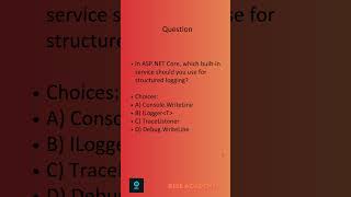 ASP.NET Core Challenge 3: Master Logging in C Sharp Part 1