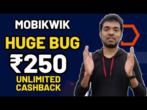Mobikwik Huge BUG ❤️‍🔥 ₹250 Cashback Unlimited Times | V Talk