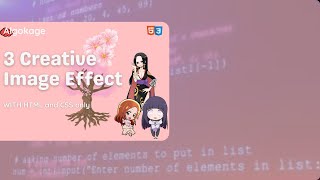 Creative Image Effect Using HTML & CSS | Modern Hover Animation Tutorial