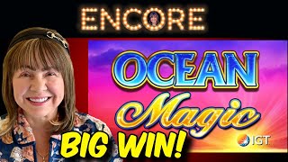 BIG WIN! SO MANY BUBBLES! OCEAN MAGIC at COSMOPOLITAN