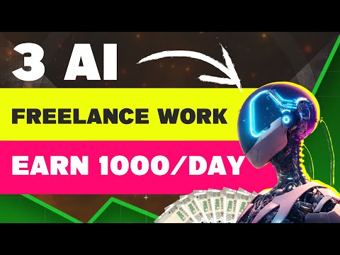 Earn ₹1000/day with AI | 3 Best Freelance Work With AI 2024 | Make Money with AI