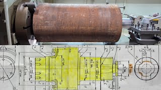 Vertical Roll Shaft | CNC Repair Shop | Hankook CNC 