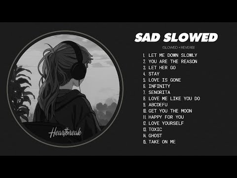 Let Me Down Slowly... - Sad Love Songs That Will Make You Cry - Sad Songs to Listen to at Night
