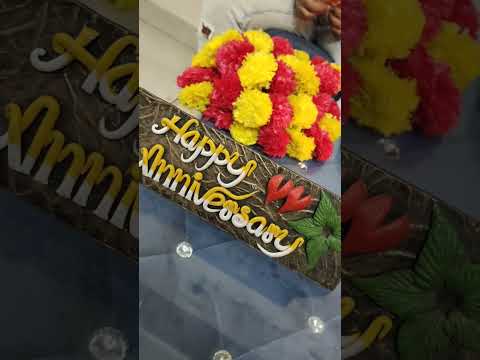 Surprise Anniversary Decoration  #shorts #anniversary #insightspark