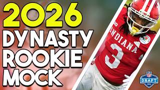 2026 Superflex Rookie Mock Draft (2 Rounds w/Trades) | 12-Tm SF | .15 PPC + 1.75  TE Prem | Start 11