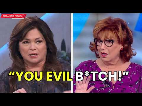 Joy Behar’s LIVE TV MELTDOWN on The View Left Everyone STUNNED | Valerie Bertinelli Walks Off Set!