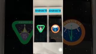 Android 15 Vs Android 14 Easter Egg #android #shorts #youtubeshorts