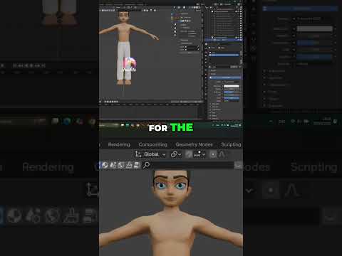 Rig Pants for IMVU in Blender 101