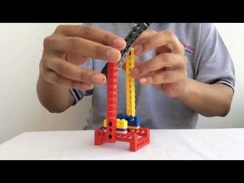 Push-Pull sports and amusement equipment constructed with Technic bricks | STEM Building Kits