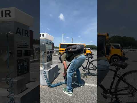 Flat Tire Air Fill up | #minivlog 22