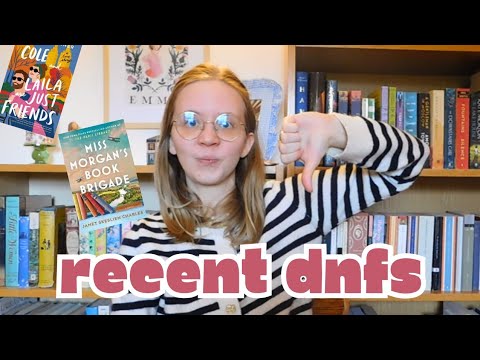 Reent Books that I Have DNFd 📖