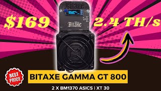 Bitaxe Gamma GT 800 Turbo Review & Setup | 2.4 TH/s Solo Bitcoin Miner