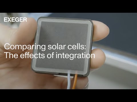 The Effects of Solar Cell Integration on Power Output - Powerfoyle vs. Glass-Based Cells