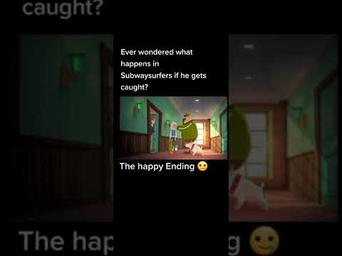 Here is what happens if you get caught in subwaysurfers #shorts