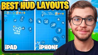 BEST Fortnite Mobile HUD Settings and Layouts! (iPhone and Tablet Heads Up Display Tutorial)