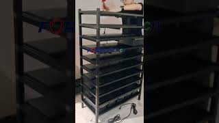 Installation of ForePythoncn  #snakes #snake #reptiles #40gallon #tank #cobra #snakeracks #home