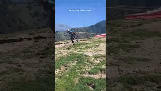student's 3rd solo take off from bir billing #fly #learntofly #mountain #adventure #learn #fun
