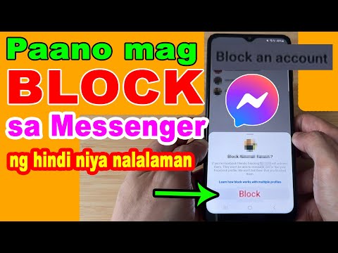 Paano mag BLOCK sa Messenger 2025