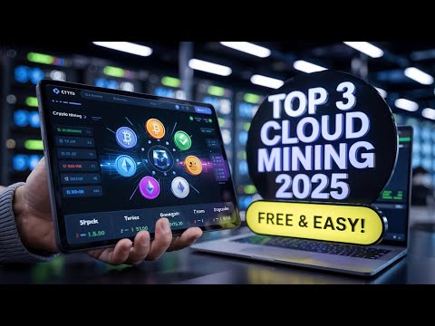 TOP 3 BEST Cloud Mining Platforms in 2025
